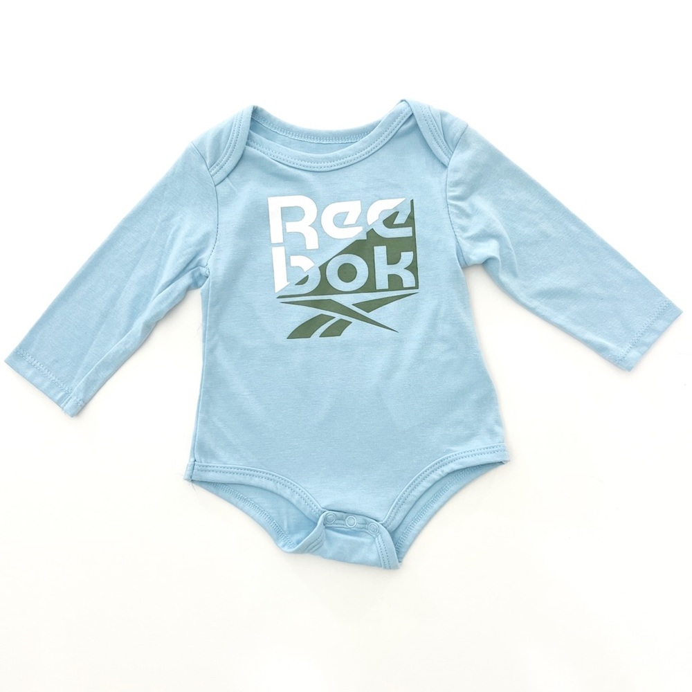 NEW 3-6M Reebok Long Sleeve Bodysuit